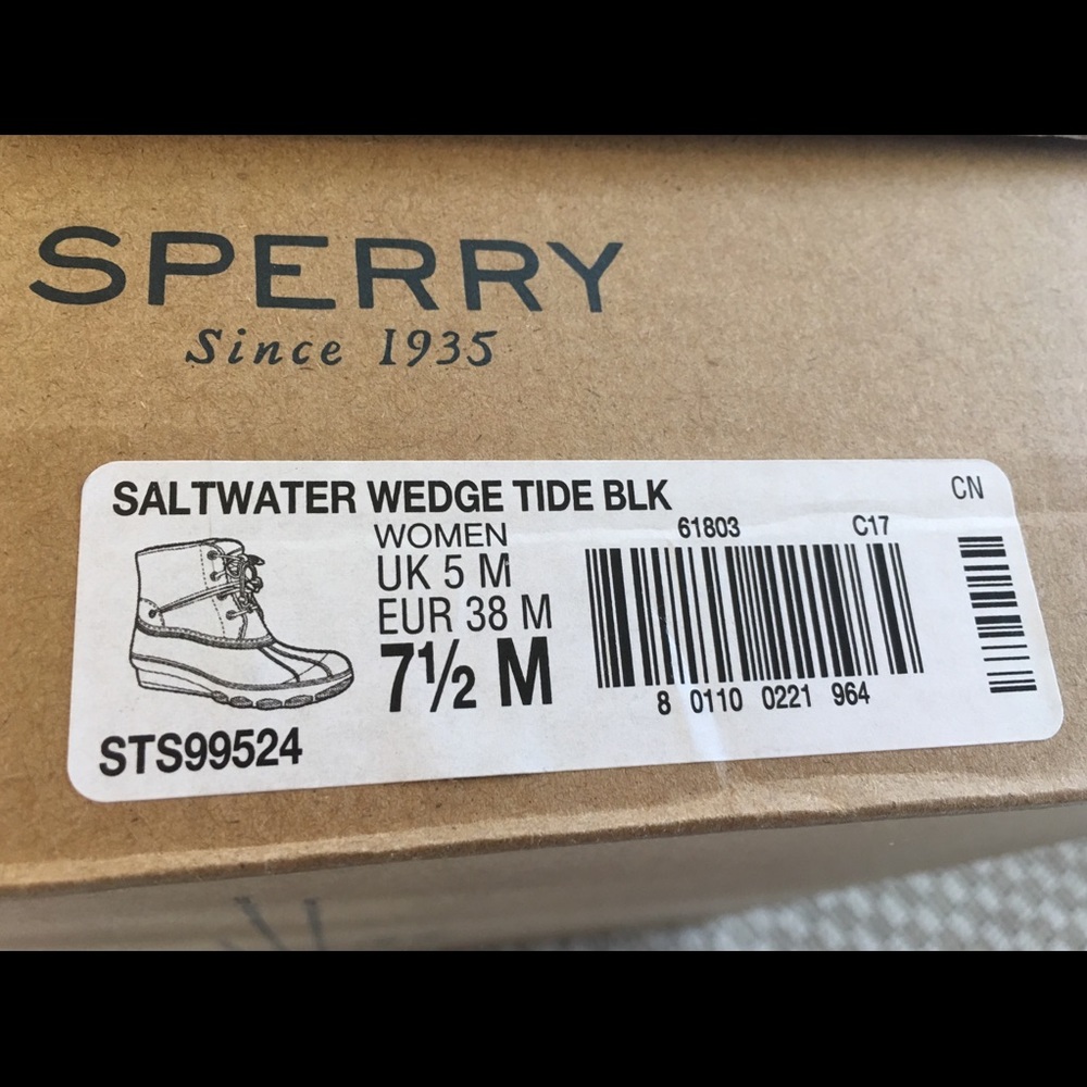 Sperry Black Winter & Rain Boots - Picture 4 of 8